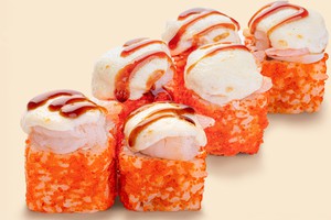 Запеченный с Креветками